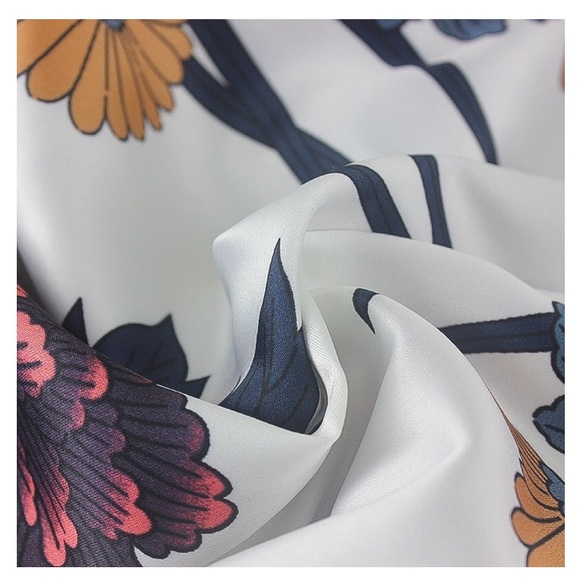 🎉 Host Pick🎉 NEW! Silk Floral Dress - Picture 7 of 8